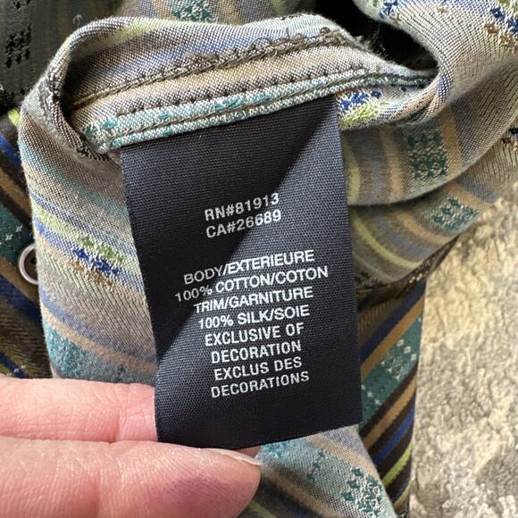 Robert‎ Graham Classic Multicolor Knowledge Wisdom Truth Button Down Shirt Large - Picture 8 of 8